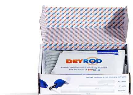 Dryrod packaging open.